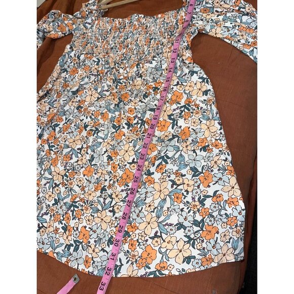 Cupshe Elodie Ditsy Square Neck A-shape Mini Dress Size MEdium - Picture 9 of 10